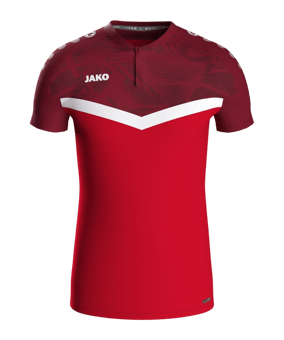 JAKO Iconic Poloshirt Rot F103 - rot