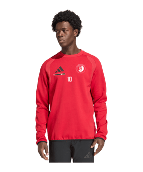 adidas Tiro Travel Sweatshirt Rot