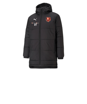 PUMA Bench Jacke Kids Schwarz Weiss F03