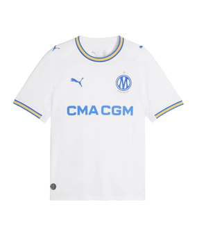 PUMA Olympique de Marseille Maillot Home 2026/2027 Blanc C01 - blanc
