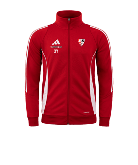 adidas Tiro 24 Trainingsjacke Rot Weiss
