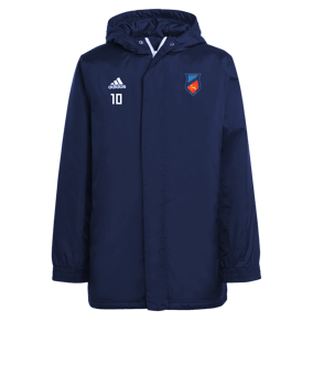 adidas Entrada 22 Stadium Jacke Blau