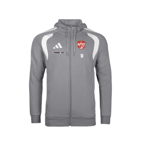 adidas Tiro 26 League Kapuzenjacke Grau