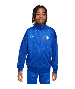 Nike FC Chelsea London Academy Pro Anthem Jacke Kids Blau F495 - blau