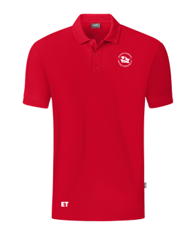 JAKO Organic Polo Shirt Kids Rot F100