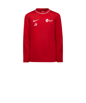 Red Vic Kids Training Sweater Rood