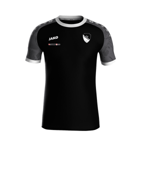 JAKO Iconic Trikot Schwarz Grau F801