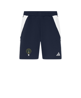 Short enfant adidas Tiro 24 bleu foncé blanc 