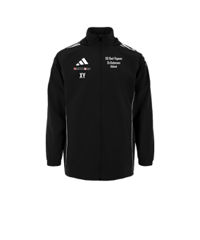 adidas Tiro 25 Competition Regenjacke Schwarz