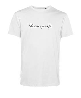 11teamsports Handwriting T-Shirt Weiss Schwarz - weiss