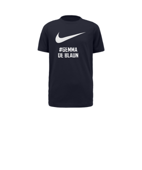 Nike Park 20 Swoosh T-Shirt Kids Blau F451