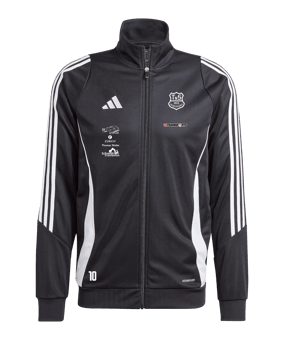adidas Tiro 24 Trainingsjacke Schwarz Weiss