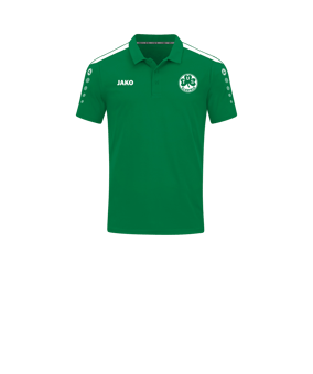JAKO Power Poloshirt Kids Grün Weiss F200