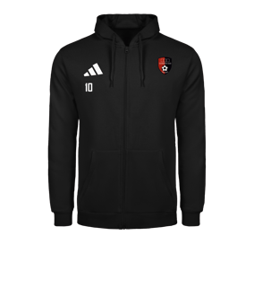 adidas Entrada 26 Kapuzenjacke Schwarz