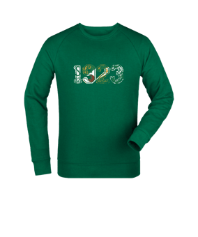Merch Roller Sweatshirt Bottle Green | #1923