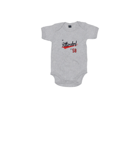 Merch Baby Body Heather Grey Melange FHG