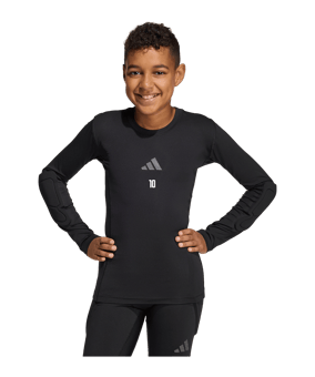 adidas Goalkeeper Baselayer Longsleeve Kids Schwarz