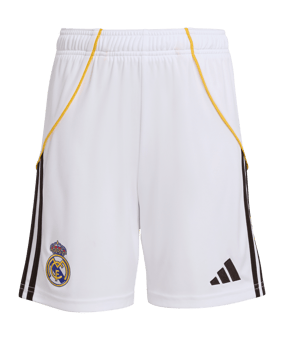 adidas Real Madrid Short Home 2025/2026 Kids Weiß - weiss