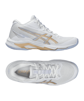 Asics Netburner Ballistic FF Mt 4 Damen Weiß - weiss