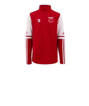 adidas Squadra 25 HalfZip Sweatshirt Kids Rot