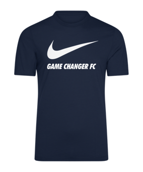 Game Changer FC Nike Park 20 T-Shirt Swoosh F451 - blau
