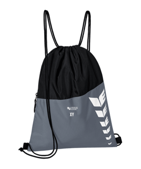 Erima Six Wings Gymsack Grau Schwarz