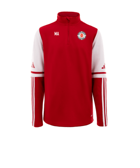 adidas Squadra 25 HalfZip Sweatshirt Rot