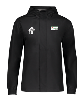 adidas Entrada 22 Allwetterjacke Schwarz