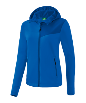 Erima Performance Softshelljacke Damen Blau - blau