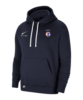 Nike Park 20 Fleece Hoody Blau Weiss F451