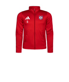 adidas Entrada 26 Trainingsjacke Kids Rot