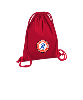 Merch Organic Premium Cotton Gymsack Classic Red | logo4c