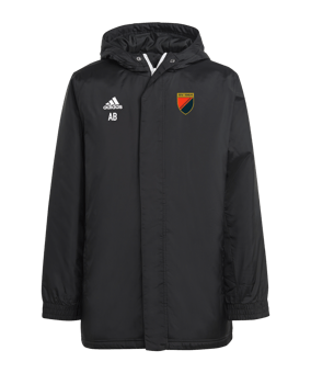 adidas Entrada 22 Stadium Jacke Kids Schwarz