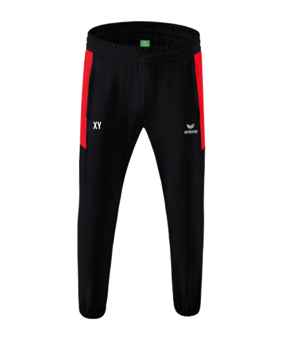 Erima Six Wings Präsentationshose Kids Schwarz Rot