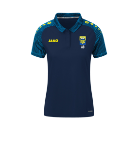 JAKO Performance Poloshirt Damen Blau Blau F908
