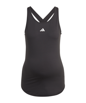 adidas Maternity Trainings Tanktop Damen Schwarz - schwarz