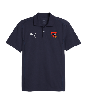 PUMA teamFINAL Casuals Poloshirt Blau F06