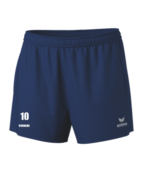 Erima Team Short Damen Blau