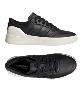 adidas Court Revival Damen Schwarz Schwarz - schwarz