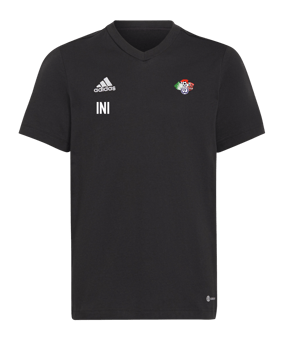 adidas Entrada 22 T-Shirt Kids Schwarz