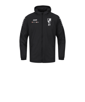 JAKO Team 2.0 Allwetterjacke Kids Schwarz F800