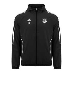 adidas Tiro 24 Windbreaker Schwarz Weiss