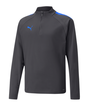PUMA teamLIGA HalfZip Felpa Bambini Grigio C044 - grigio