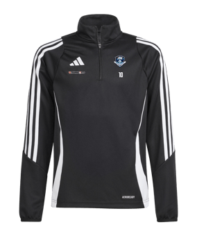 adidas Tiro 24 Trainingstop Kids Schwarz Weiss