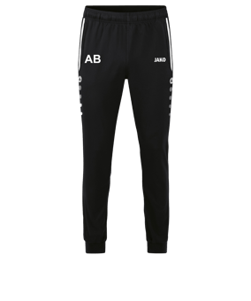 JAKO Allround Präsentationshose Schwarz F800