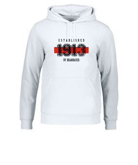 Merch Drummer 2.0 Hoody White | #established