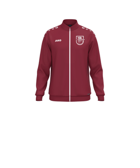 JAKO One Trainingsjacke Kids Rot F155 GARDETANZ Polyester