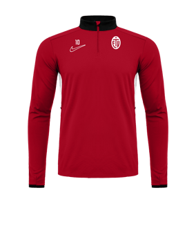 Nike Academy 25 Drill Top Sweatshirt Rot F657