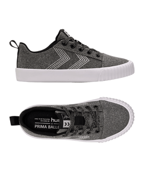 Hummel Base Court Glitter Sneaker Kids Schwarz F2001 - schwarz