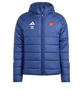 adidas Tiro 24 Winterjacke Blau Weiss